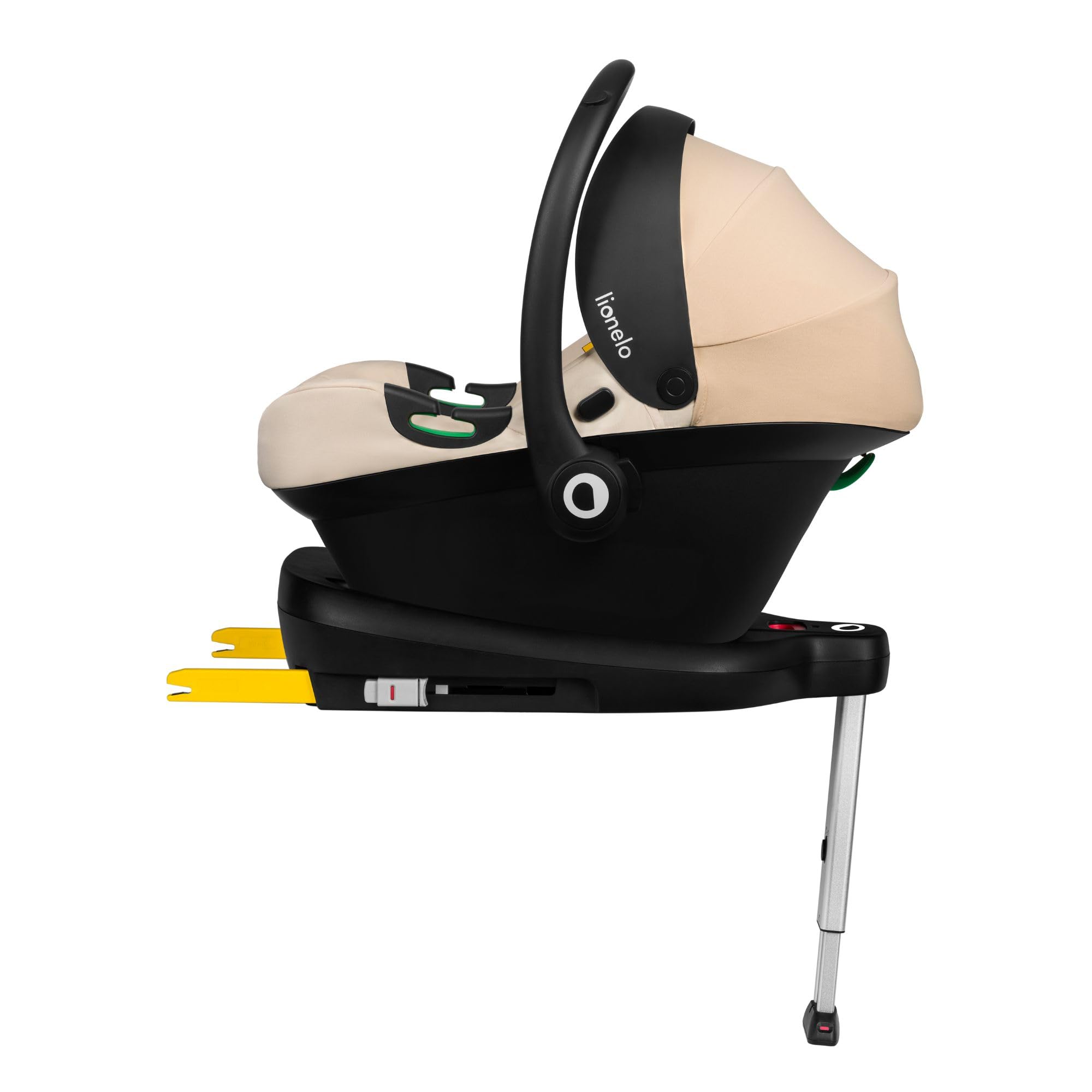 Lionelo ASTRID i-Size SET Kindersitz Babyschale ISOFIX 40-87 cm 3-Punkt-Gurte Seitenschutz Dri-Seat-Einlage R129
