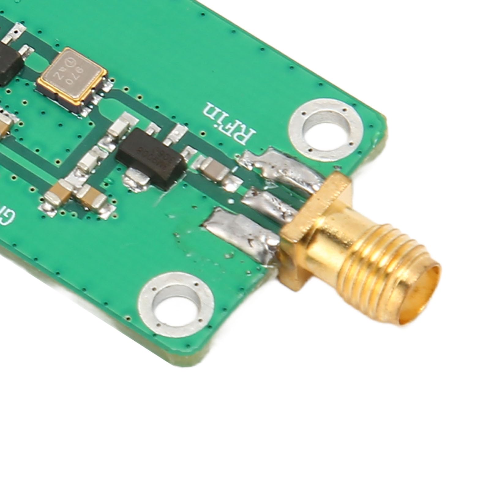 ADS B 1090 MHz RF LNA Verstärkermodul Frontend, Professionelles Design, 38 DB High Gain Dual Filter Structure PCB Material für ADS B Empfang, 1090 MHz Betriebsfrequenz