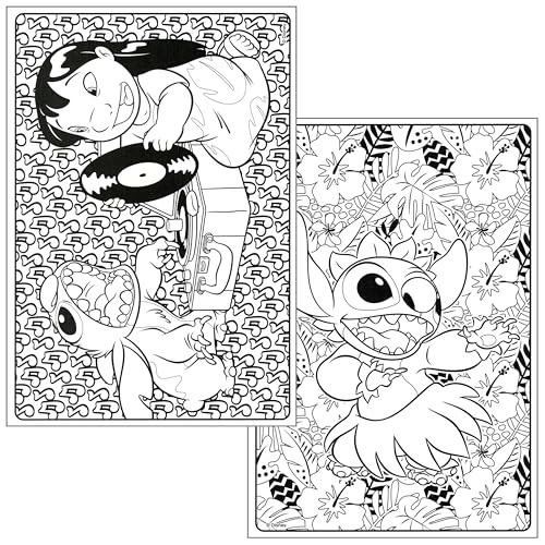 Image of Bendon Lilo & Stitch Advanced Coloring Book with Lilo and Stitch Stickers, Coloring Book, and More