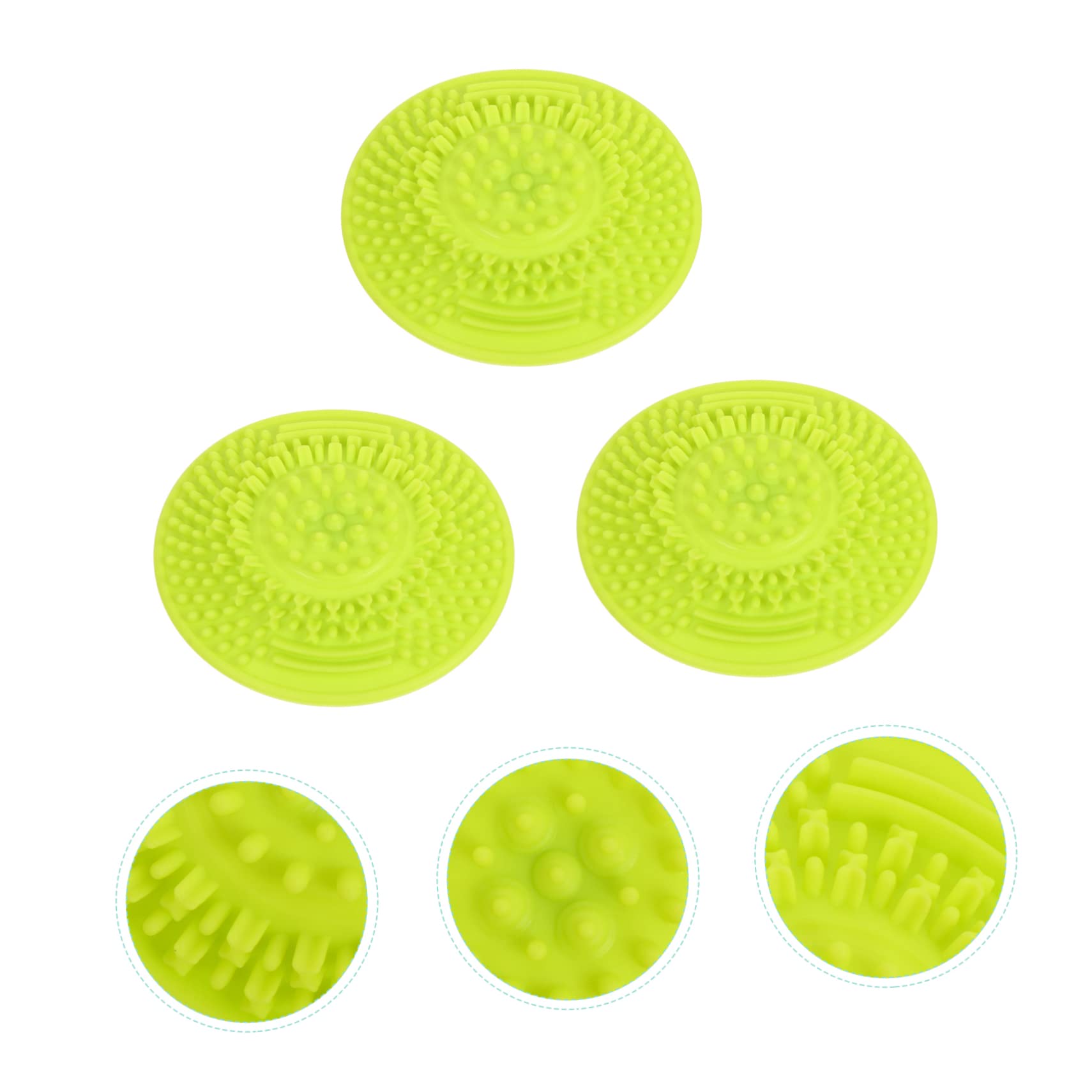 MAGICLULU 15 Pz tazza per pennelli da trucco per la pulizia dei pennelli cosmetici pastiglie per la pulizia dei pennelli da trucco pulisci pennelli cleaning brush scrubber spazzola