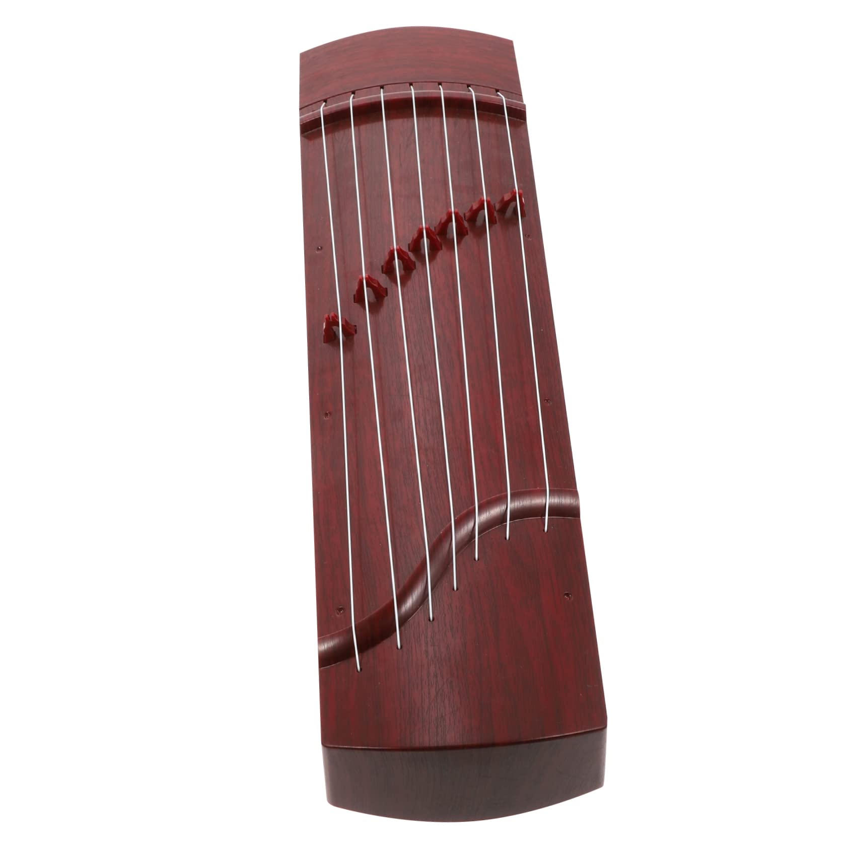 Mini Guzheng Für Mädchen Spielerisches Saiteninstrument Für Anfänger Für Musikalische Und Kreative Tiefbrauner Ausführung