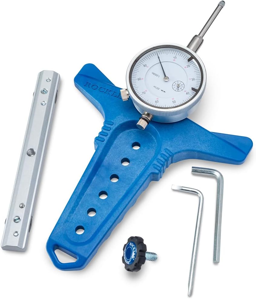 Rockler Table Saw Alignment Gauge Precision Dial Indicator Table Saw