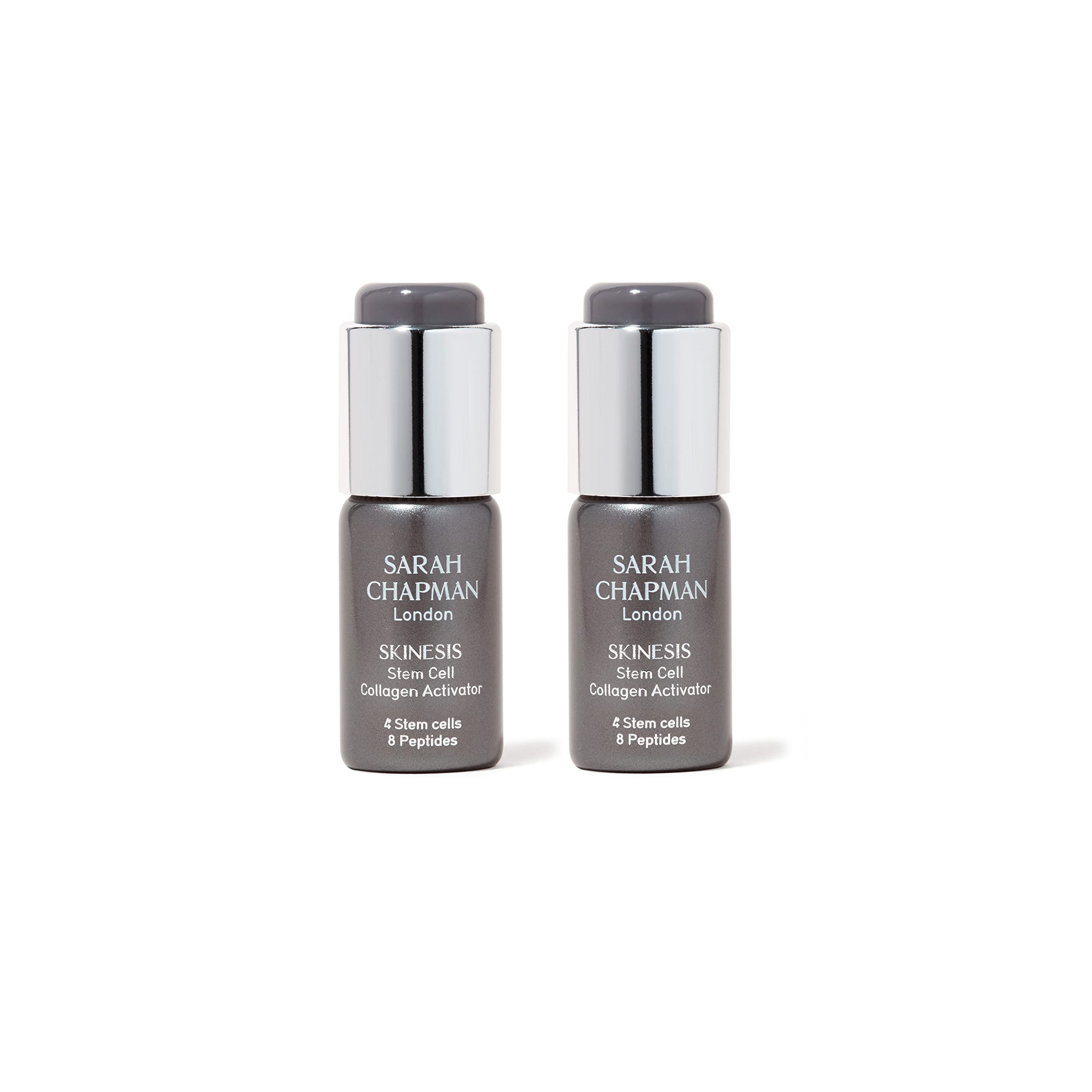 Sarah Chapman Skinesis Stem Cell Collagen Activator Duo, 4 Week Youth Boosting Programme For Total Skin Transformation, 2 x 10ml