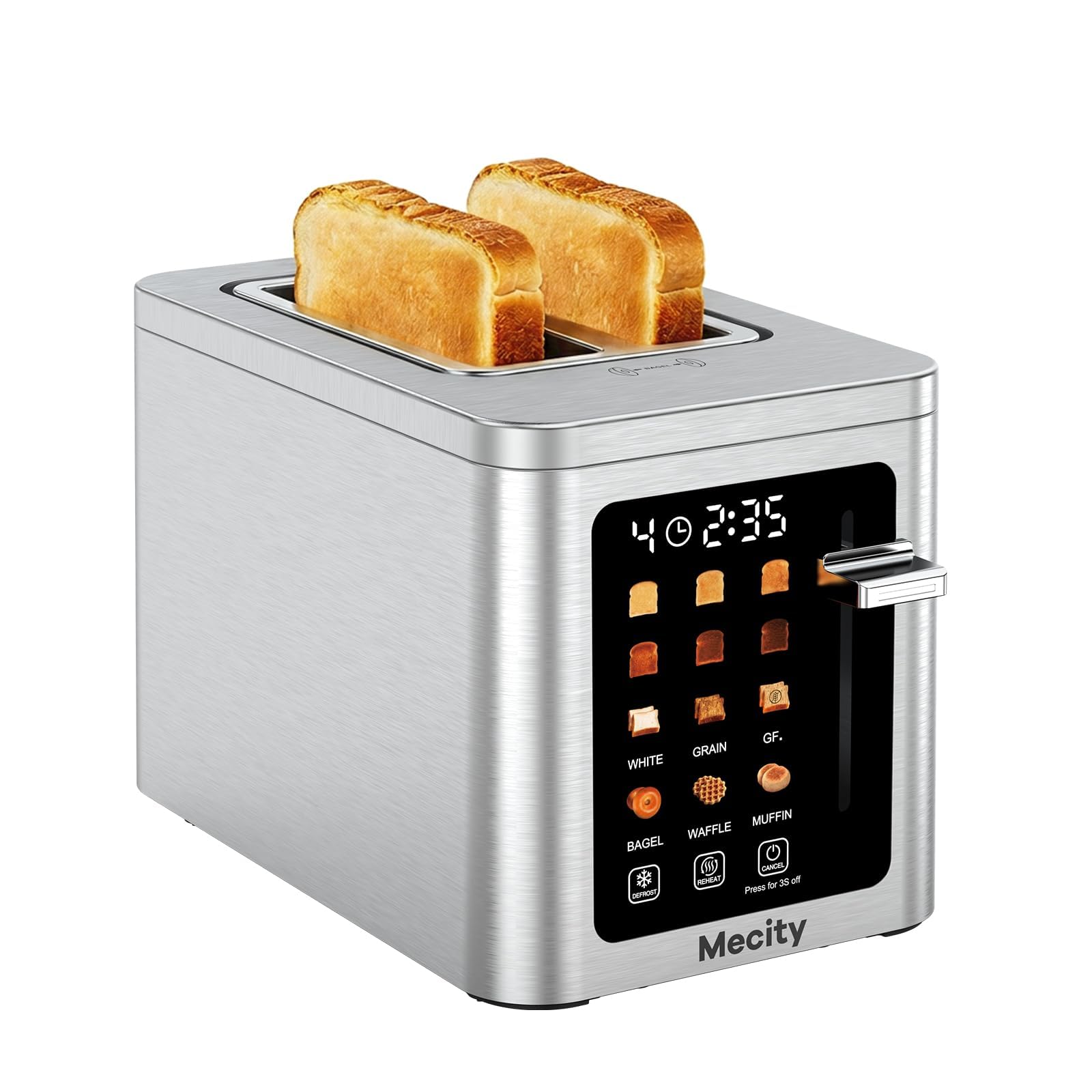 Mecity 2 Slice Toaster Smart Touchscreen