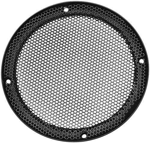 XYWHPGV Speaker Grill Cover 3.5 Inch 96.7mm Mesh Decorative Circle Subwoofer Guard Protector Black(3efea cb4fa 2ebb2 3e2ee a8263 4351a