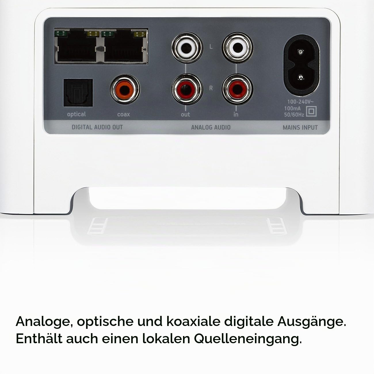Sonos CONNECT Musikstreaming über WLAN für herkömmliches Audio-Equipment