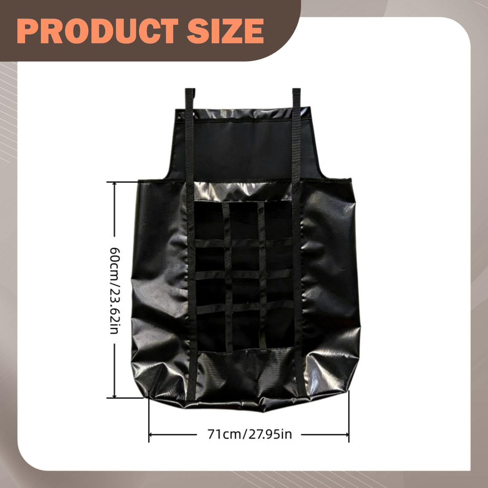 Heutasche Pferd Heunetz Hängesack Futtertasche aus Langlebigem Oxford-Tuch mit Langsamem Fresssystem für Stall Weide Transport Reitveranstaltung