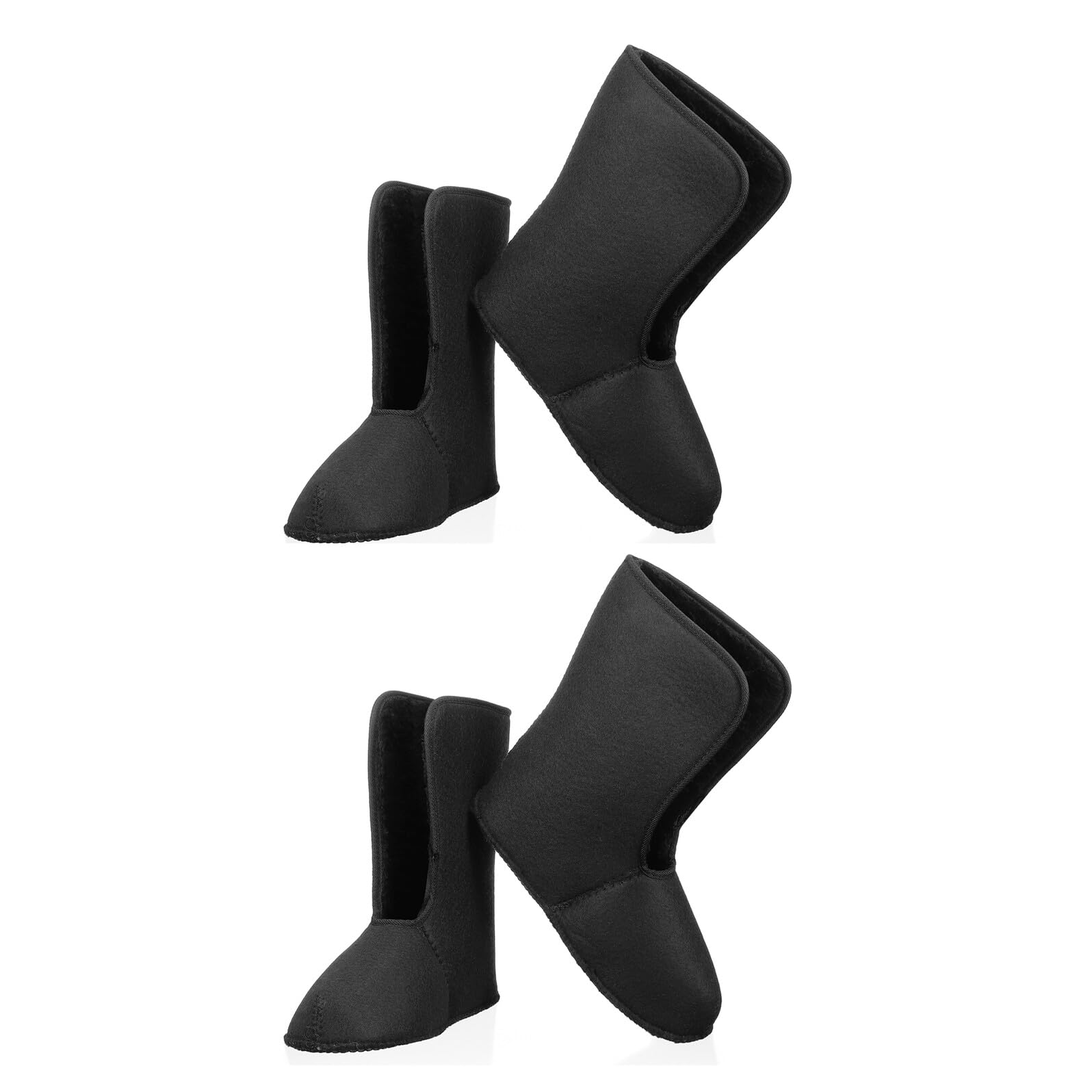 HANABASS 2 Paires Semelles Isolantes pour Homme Doublures Chaudes Amovibles pour Randonnée Bottes Hiver pour Neige
