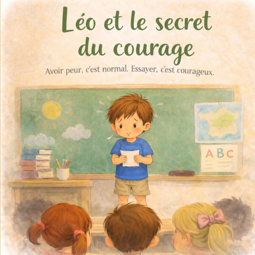 Léo et le secret du courage: Une histoire douce pour prendre confiance en soi.