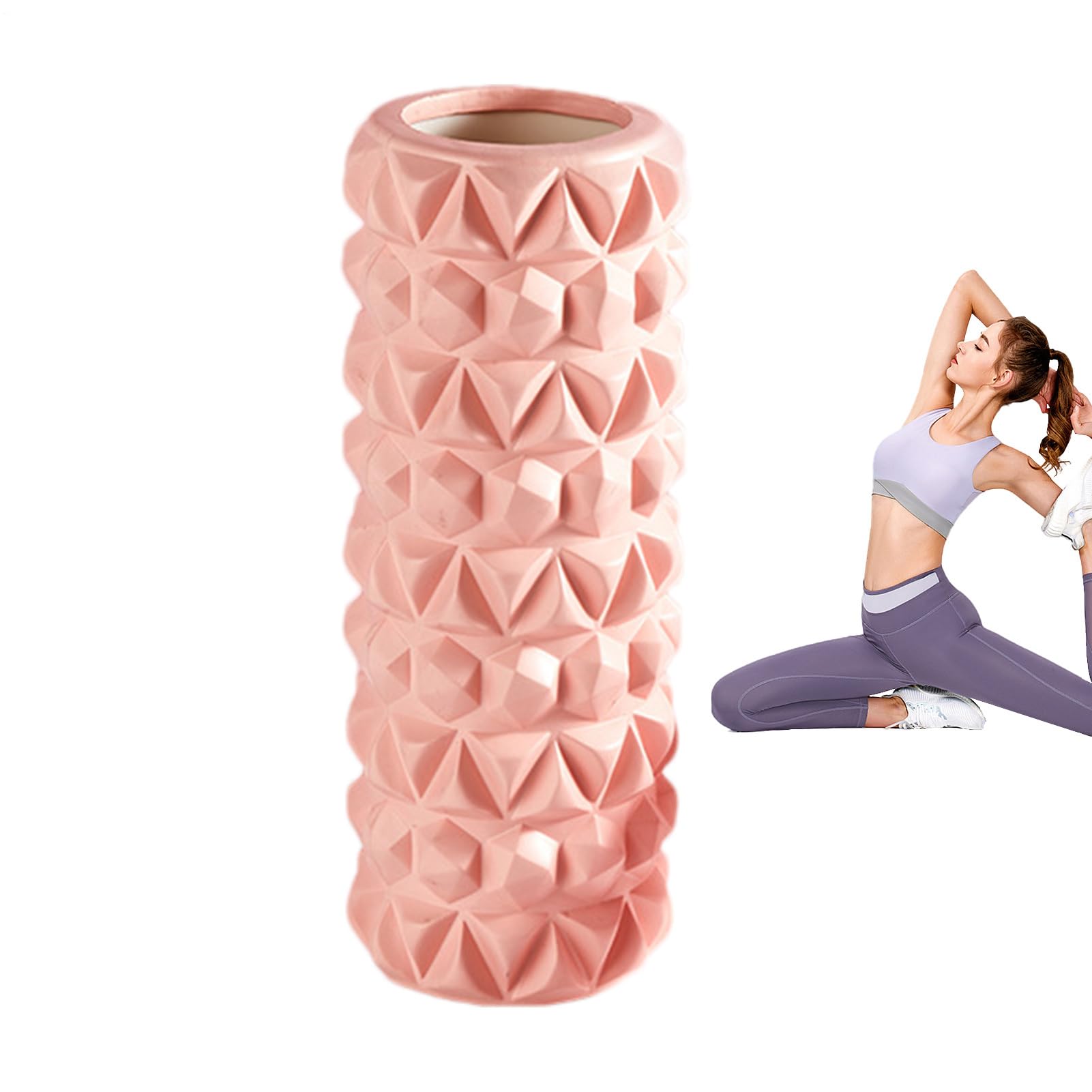 Foam Roller – Massage Roller for Gym | High-Density Sport Foam Rollers for Deep Tissue Muscle Relief and Flexibility | Ideal Recovery Tool for Workout Stretching and Release