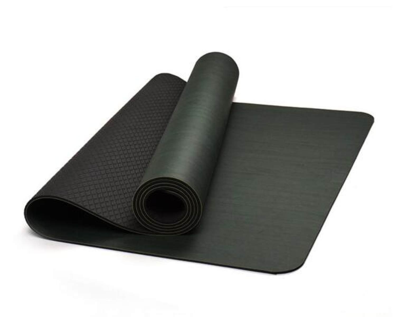 ZHANGHAOBO Rubber Yoga Mat Tasteless Non-slip PU 6mm Thick Environmentally Friendly Sports Mats,A1