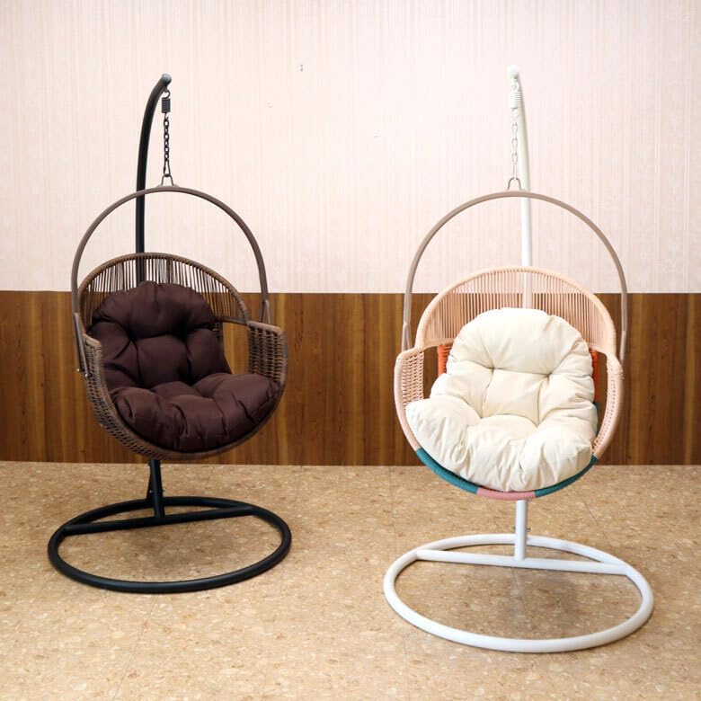 ハンギングチェア ホワイト クッション付き スイングチェア ハンモック