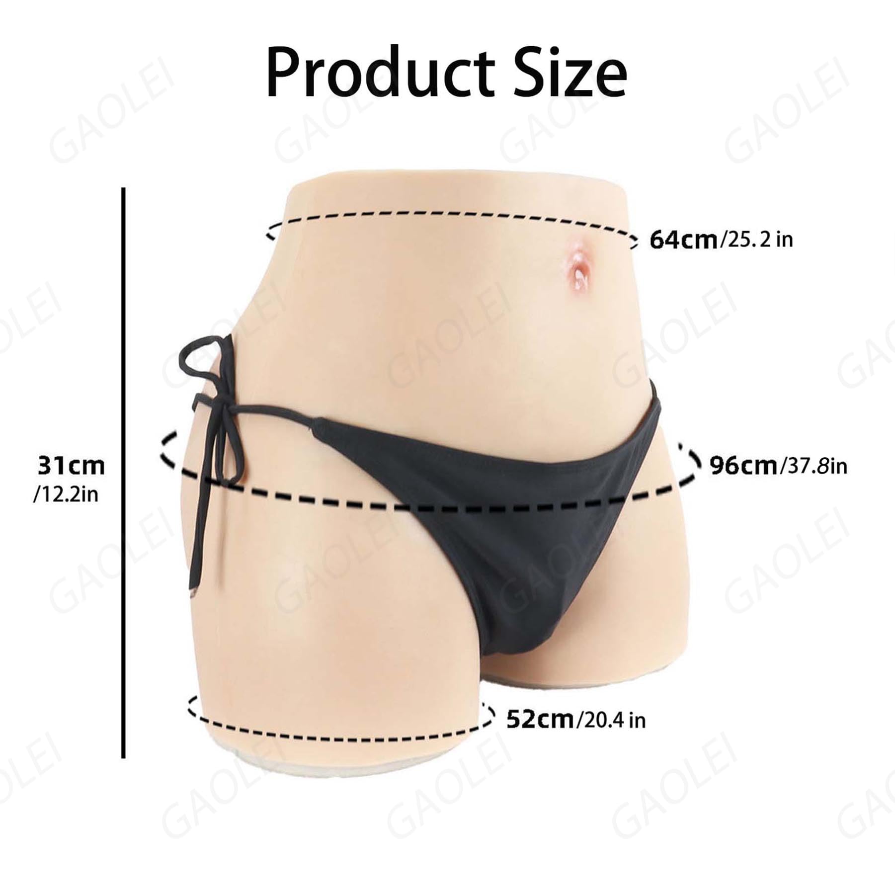 Adima Crossdressing Hiding Gaff Silikonhose Enhancer-Einsteckhöschen Kleidung Männlich Bis Simulation Weiblich für Drag Queen