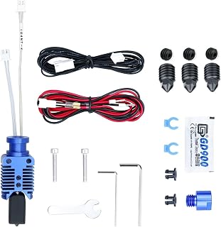 OPRIX High Speed Print Head Upgrade Hotend Kit Compatible With Ender 3/CR10/VORON 2.4 Hi-End Extruder J-head Compatible With Ender 3 V2 3D Fast Printing (Color : Package 5)