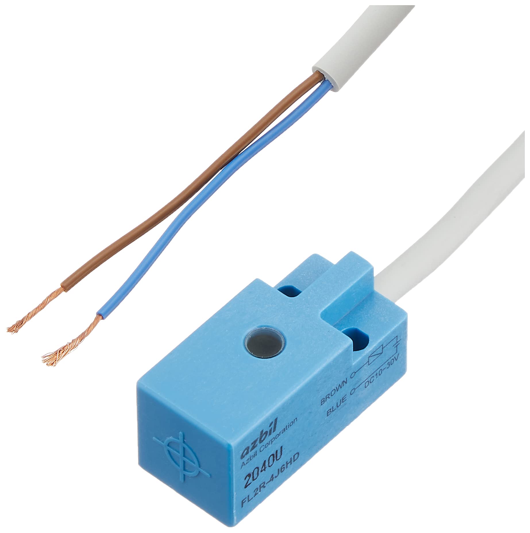 Amazon | アズビル プリワイヤタイプ 角形直流2線式近接センサ FL2R