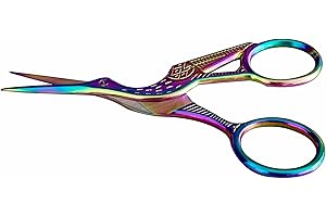 Acronde 2PCS Vintage Stork Shape Sewing Scissors