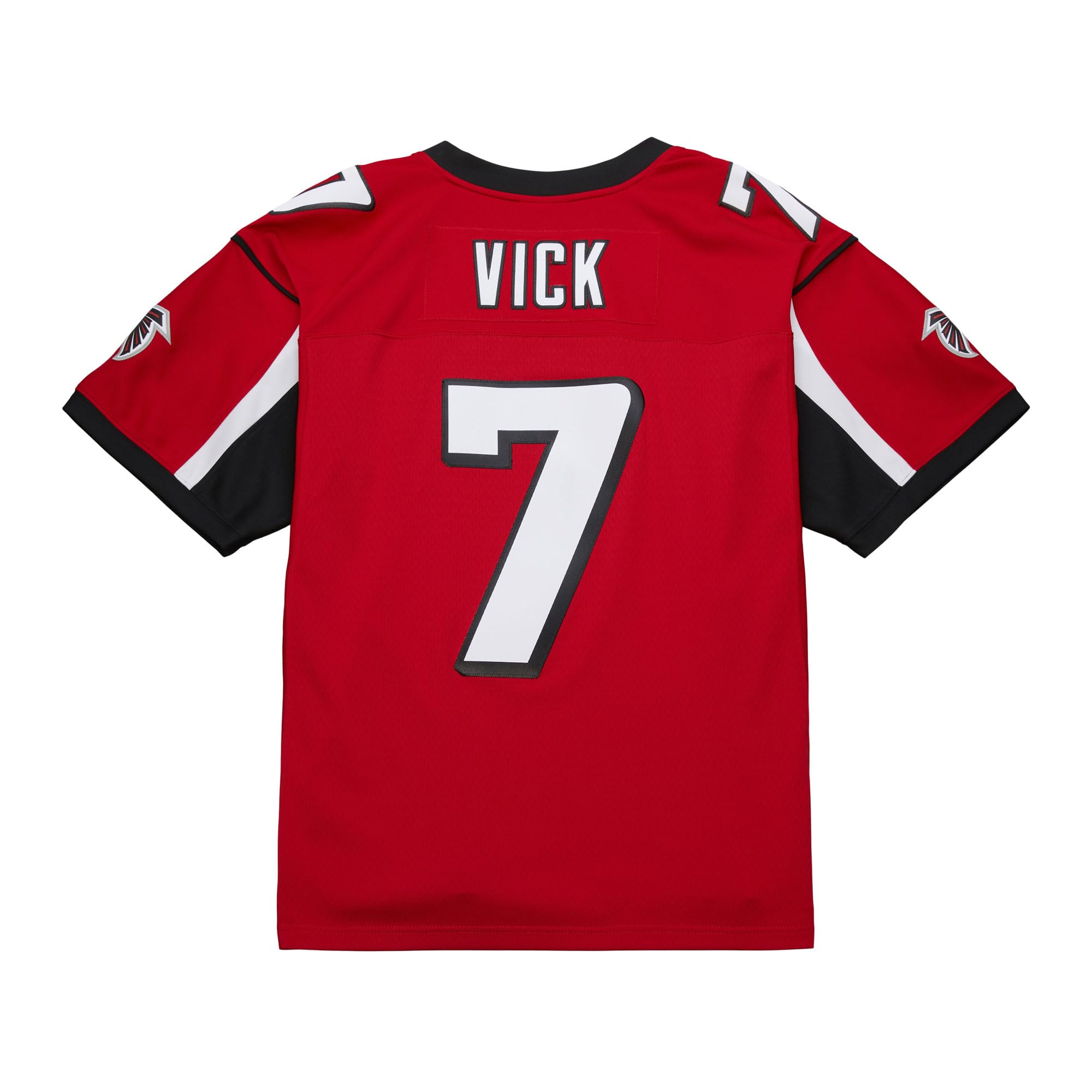 Mitchell & Ness NFL Throwbacks Collection Legacy Jersey Atlanta Falcons 2003 - Michael Vick, American Football, abbigliamento fitness, maglietta sportiva NFL-Merch