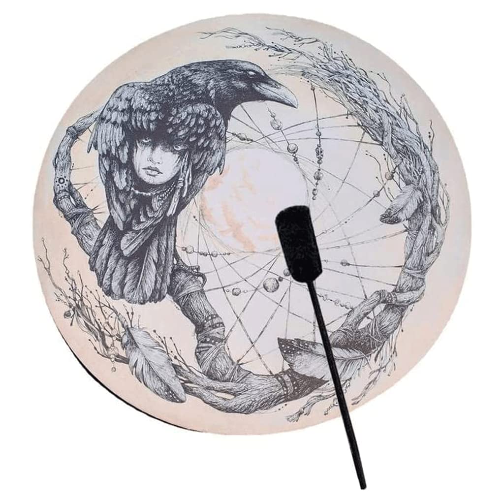 Bębny Sammy'ego, niewierne bębny, Delikatny instrument o fakturze Ethereal Drum Prezent dla miłośników muzyki Perkusja dla dorosłych Ręcznie robiony eteryczny bęben ramowy