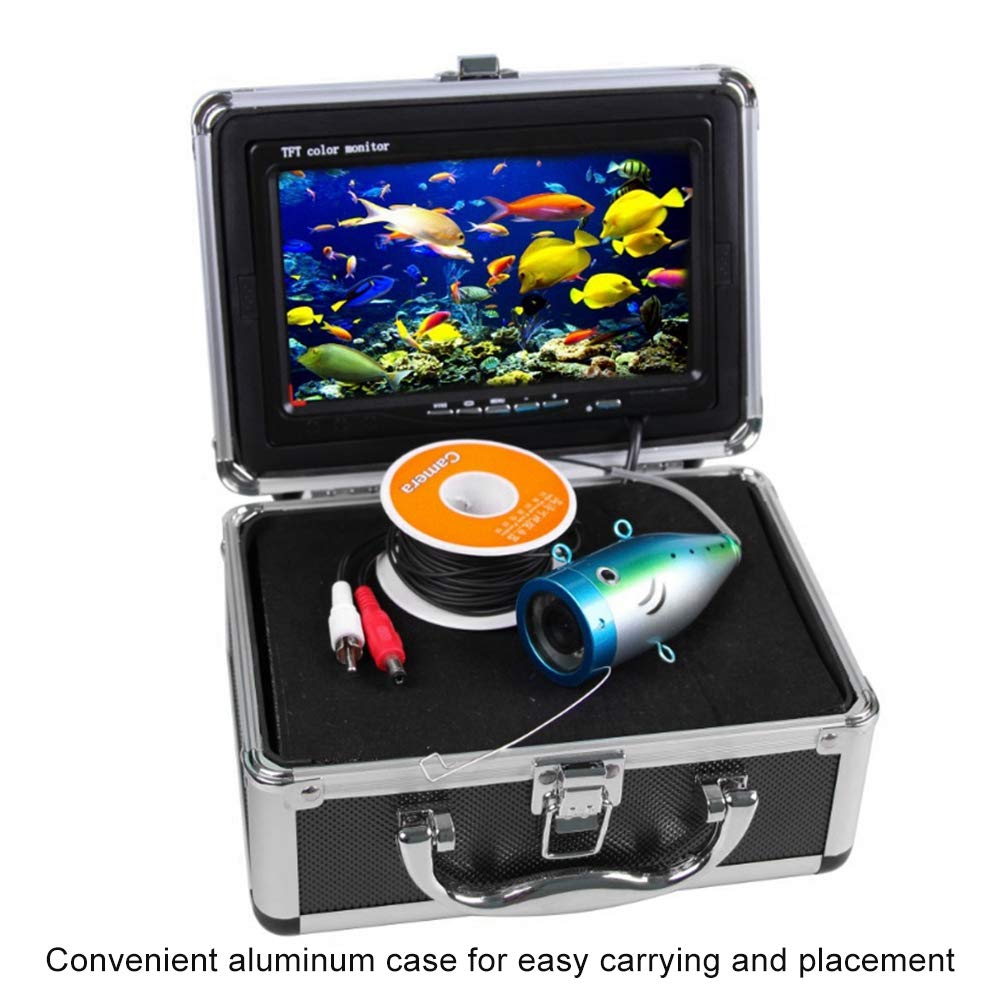 TMISHION Caméra Sous-marine Pêche En Lac Caméra De Pêche Sous-marine