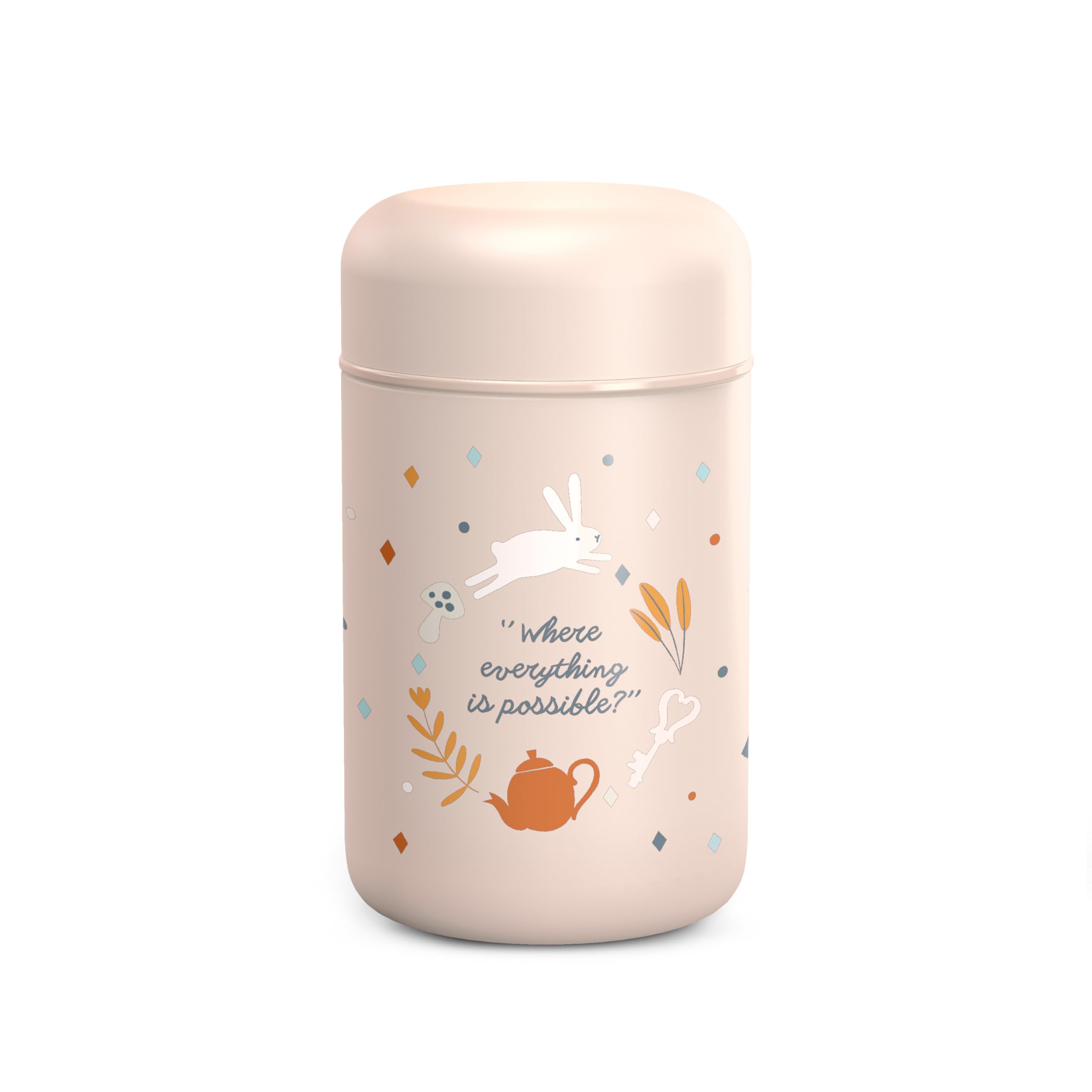 Pot Isotherme Bébé Suavinex 400ml - Garde Les Purées Chaudes Ou Froides 6h - Inox, Rose Wonderland