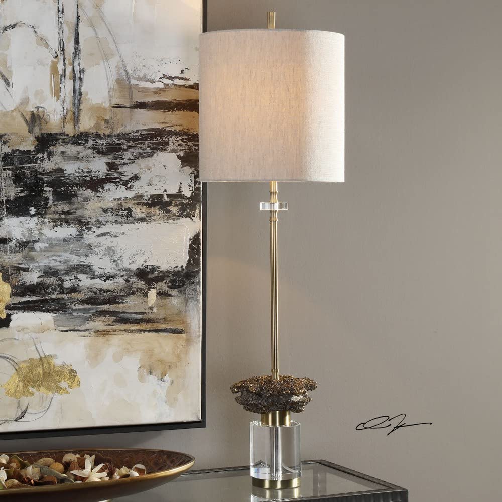 Amazon.co.jp : Uttermost キオタ つや消し真鍮メッキ ビュッフェ