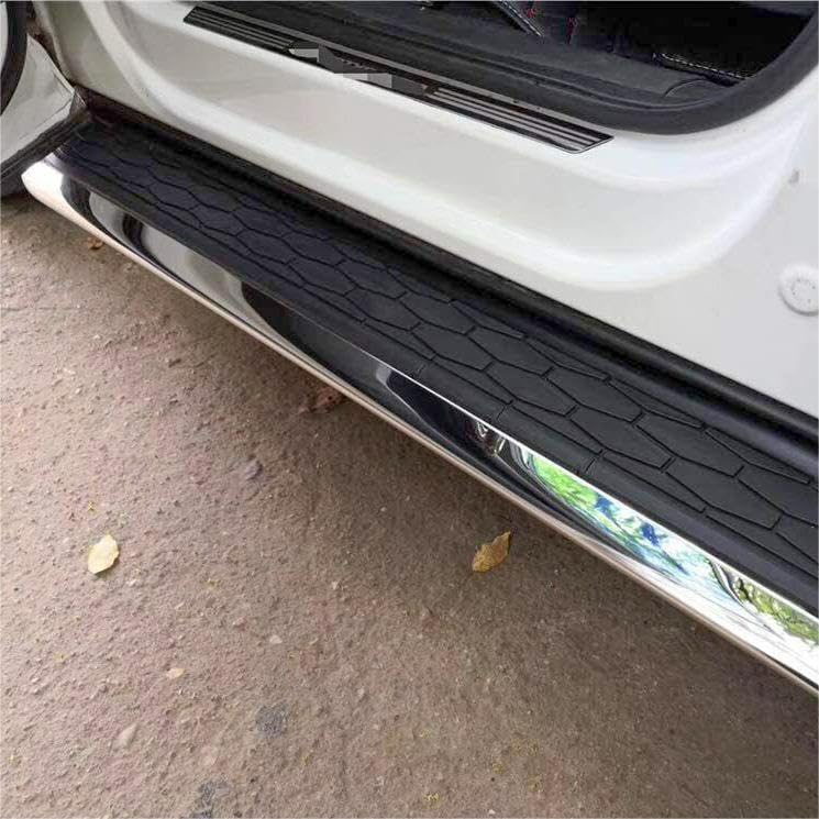Estribos laterales de aluminio para Lincoln Aviator 2019-2026 miniatura 4