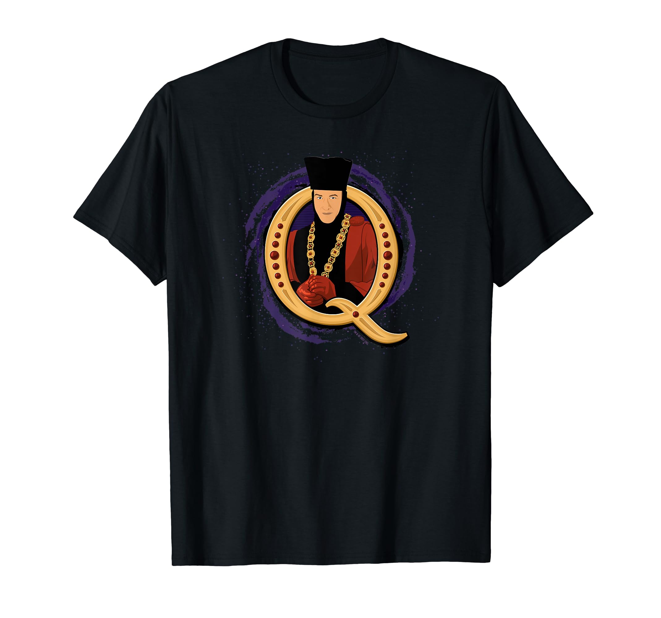 Star Trek: The Next Generation Q T-ShirtOEKO-TEX STANDARD 100
