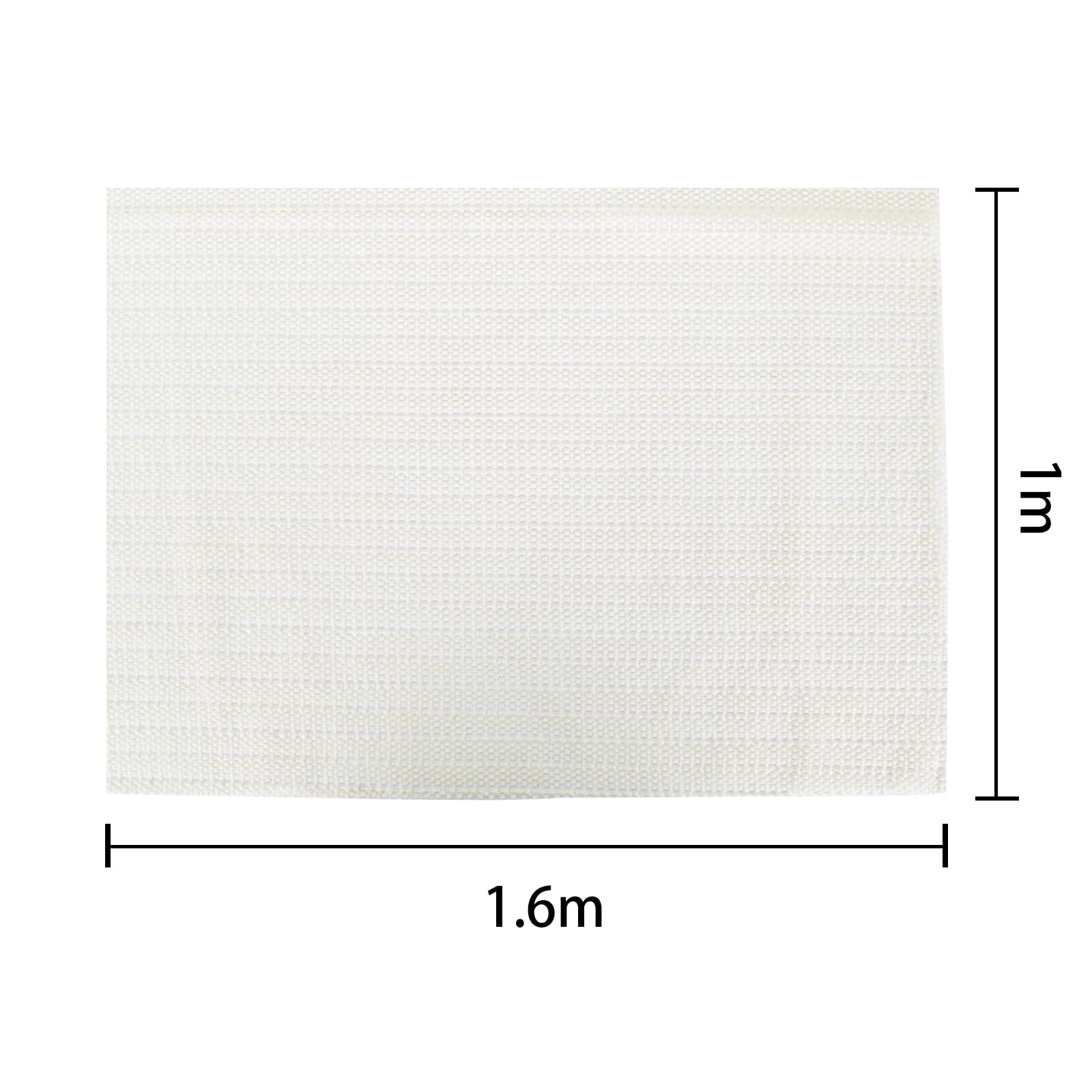 Tapis Antidérapant Sous-tapis 100x160cm, Beige, Coupe Libre, Pour Tapis, Sols Durs, Cuisine, Couloir - Facile à Laver - 4