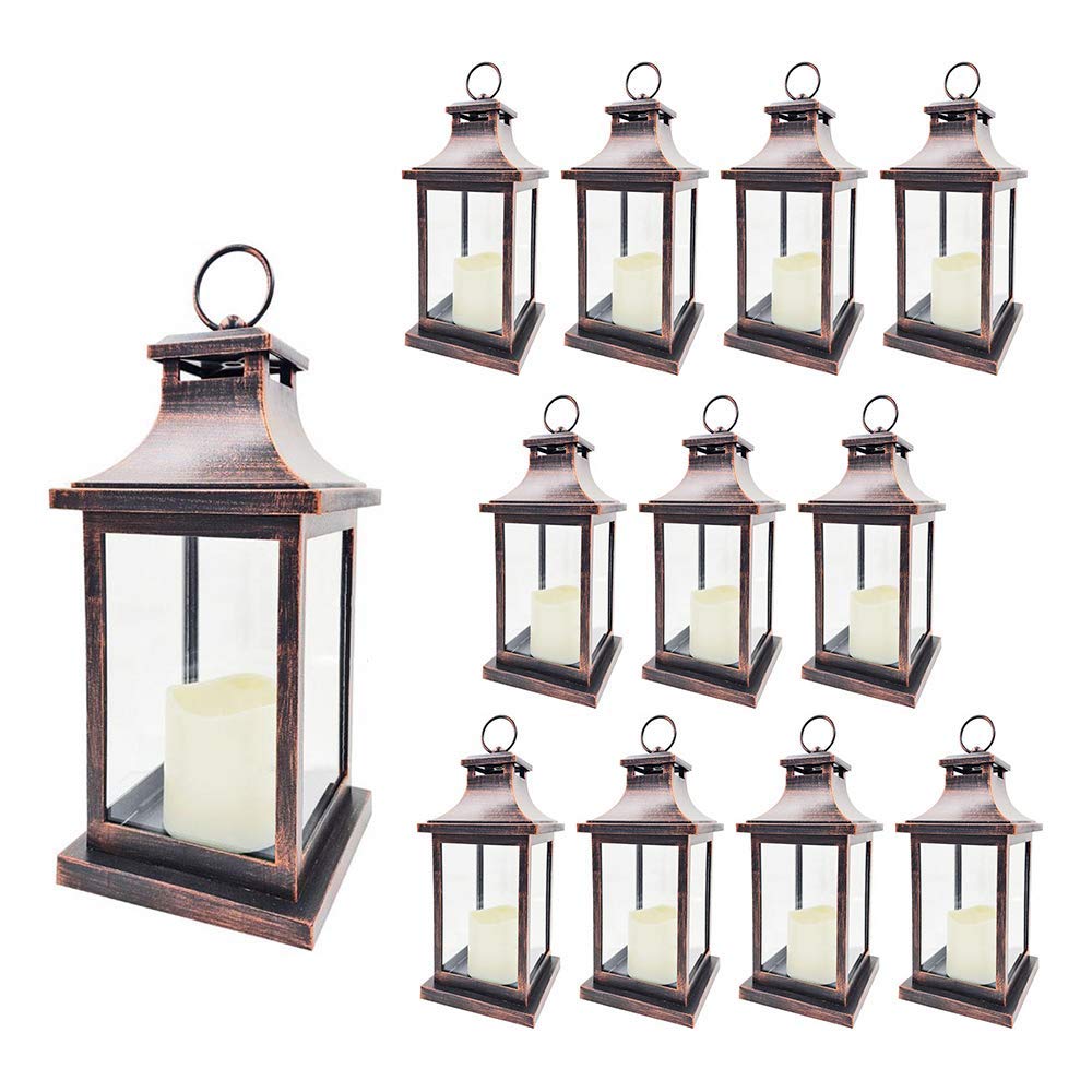 Buy LED Decorative Lanterns Set of 12 Kate Aspen Cooper Vintage