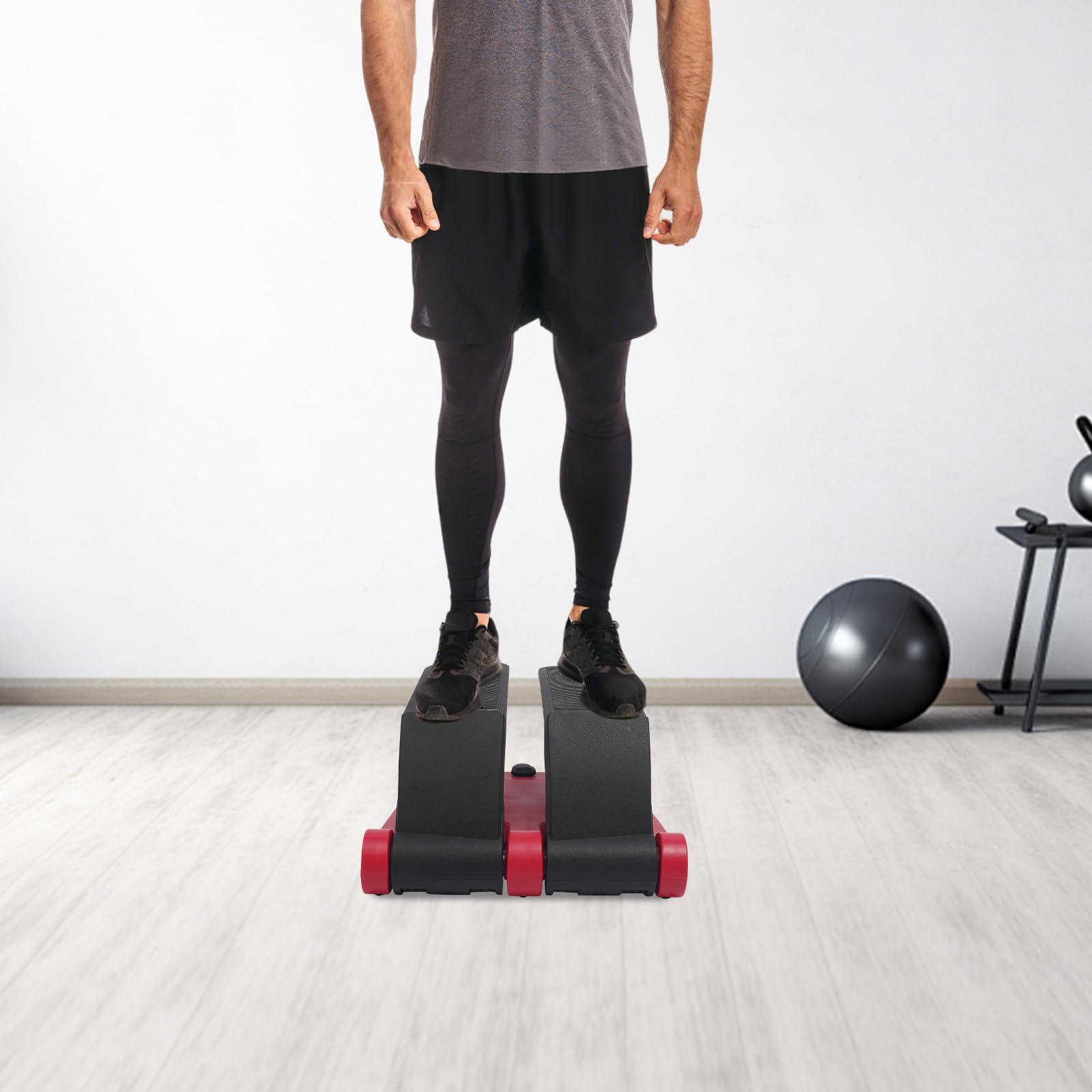 Mini stepper per esercizi, step per scale portatile con LCD