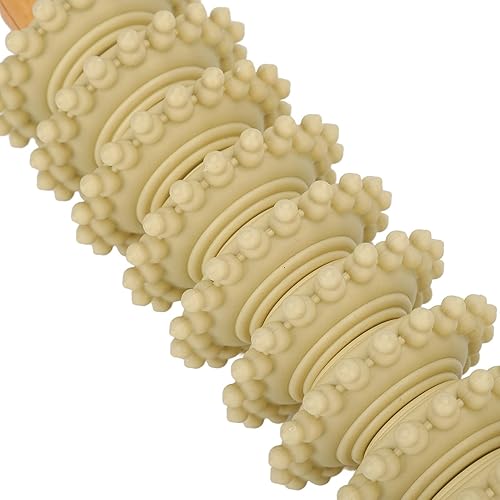 Miniatura 7 de Rodillo de masaje de terapia de madera, rodillo de masaje hecho a mano, rodillo de masaje de tejido profundo para liberación de tensión, reducción
