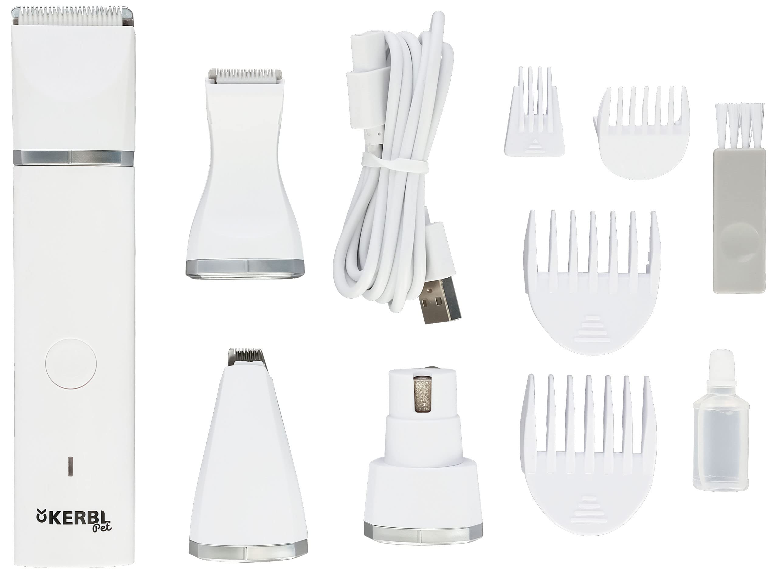 Kerbl Pet Tondeuse Multifonction 4en1 sur Batterie