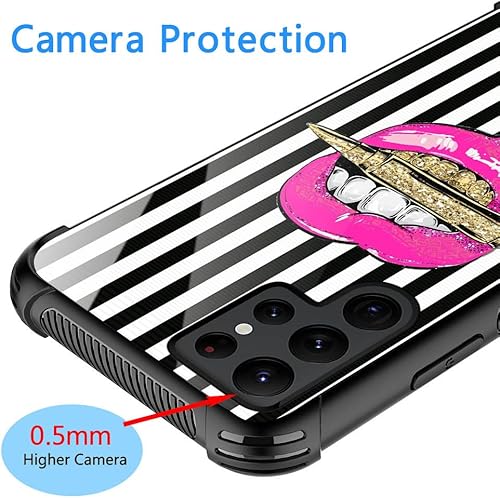 Miniatura 325 de Funda para Samsung Galaxy S23 Plus, protección de grado militar, esquinas a prueba de golpes, funda antiarañazos para Samsung Galaxy S23 Plus, flor