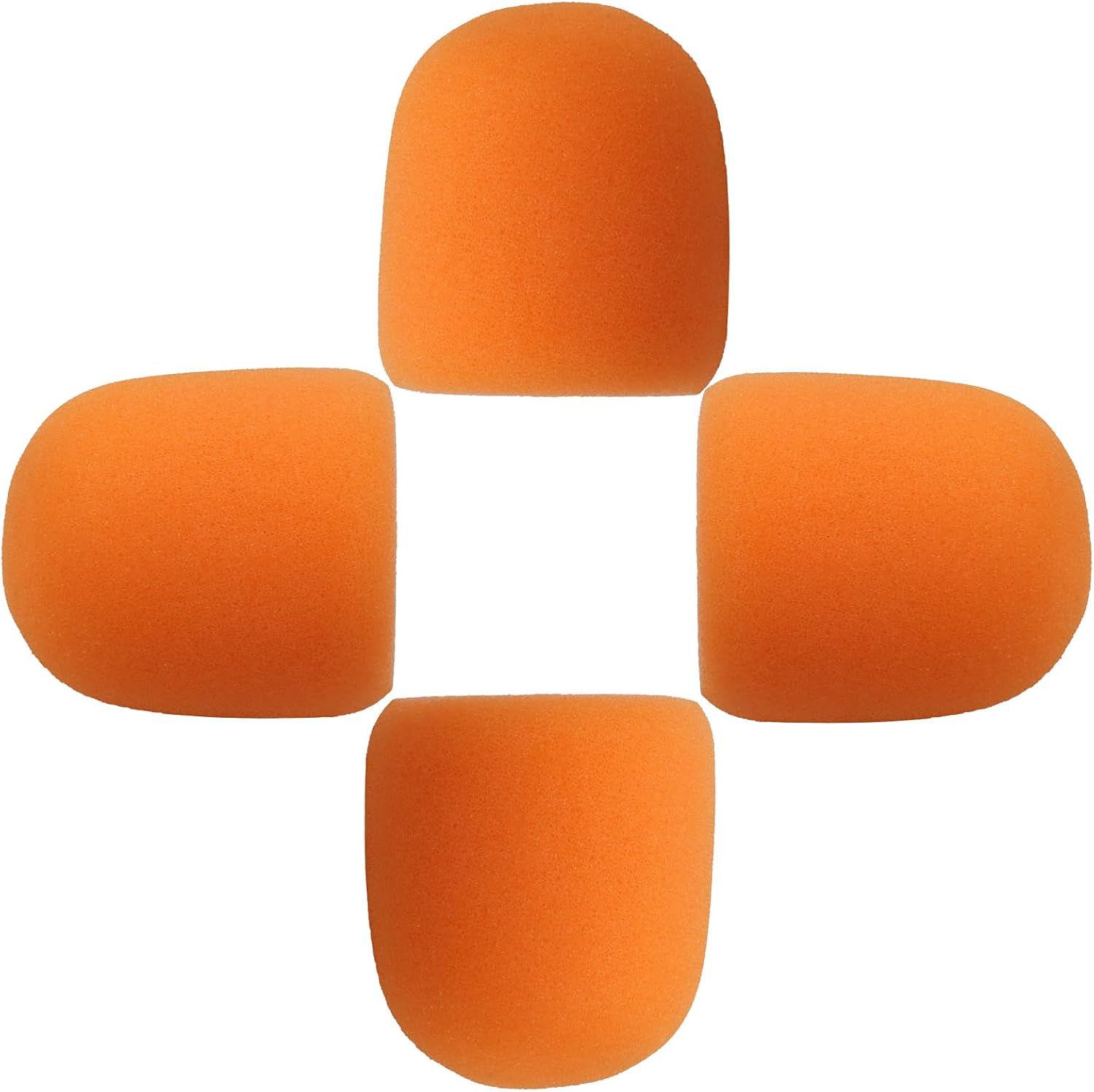 Bonsicoky Microphones Accessories Kit, Orange, 4 Pack image 2