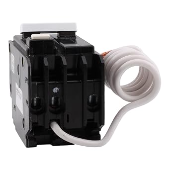 CUTLER-HAMMER GFTCB250 50 Amp Double Pole GFCI Circuit Breaker, Thermal Magnetic, 120/240V, 10kAIC, Plug-On, UL Listed (1)