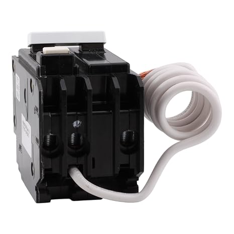 CUTLER-HAMMER GFTCB250 50 Amp Double Pole GFCI Circuit Breaker, Thermal Magnetic, 120/240V, 10kAIC, Plug-On, UL Listed (1)