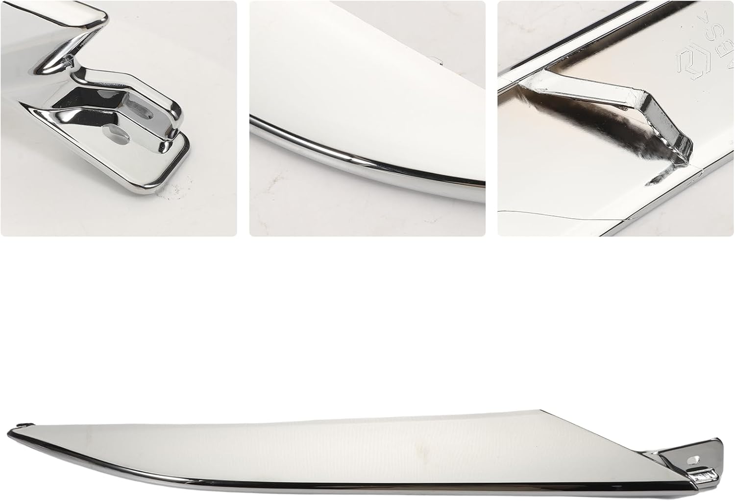 Chrome Front Hood Grille Headlight Trim Molding Fit for Honda HRV 2019 2020 2021 71163-T7A-J01 71168-T7A-J51