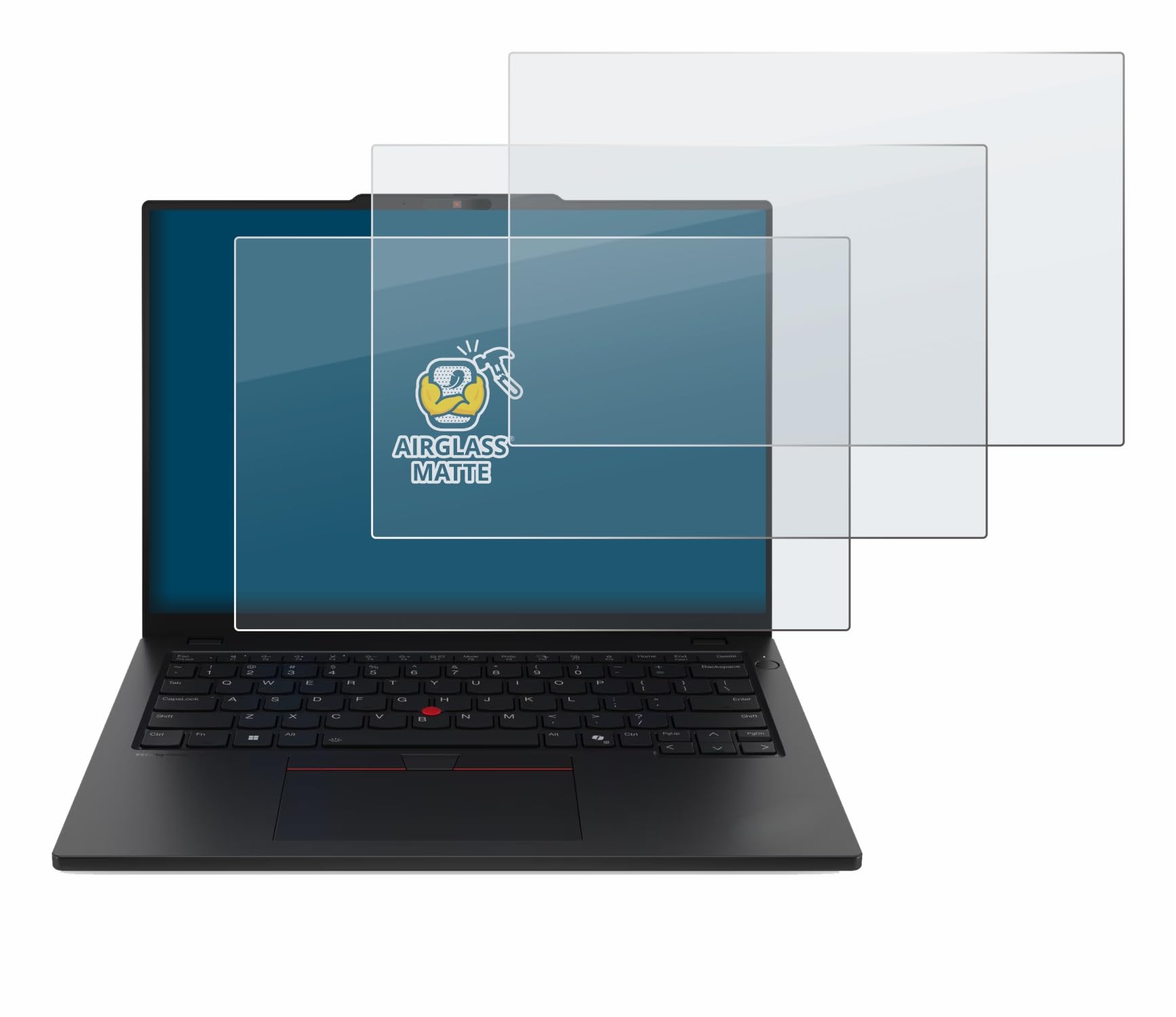 brotect 3 Pezzi Pellicola Vetro per Lenovo ThinkPad L13 Gen 7 | Opaca Protezione Schermo Made in Germany, Anti-Riflesso Durezza 9H Anti-Graffio