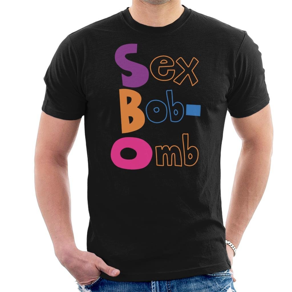 Sex Bob Omb Scott Pilgrim Vs The World Men's T-Shirt Black