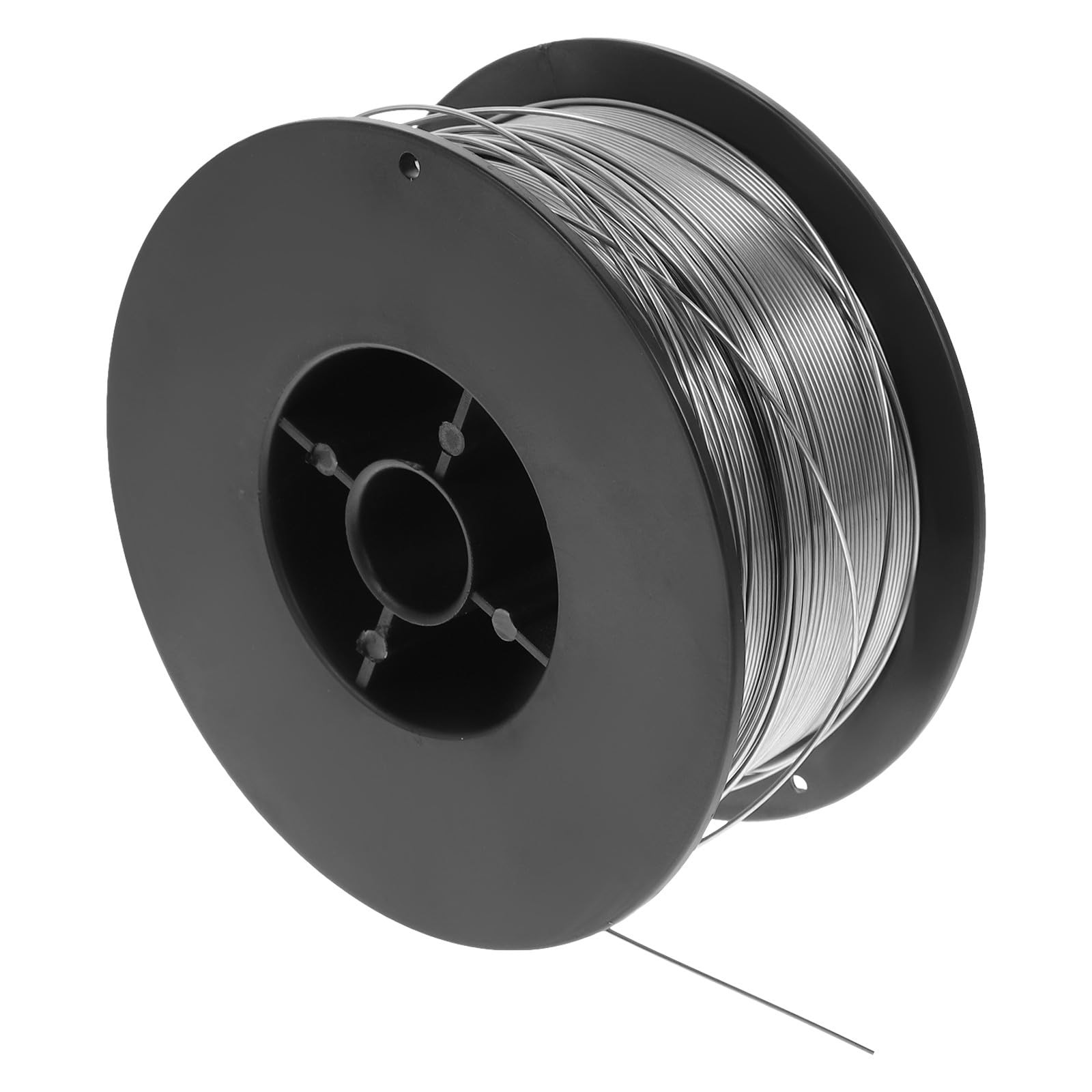ifundom Filo di Saldatura in Acciaio al Carbonio 0,8 Mm 1 Kg senza Gas Anima Animata per Lavori Strutturali e Fabbricazione Azione D'arco Omogenea e Copertura Completa della Scoria