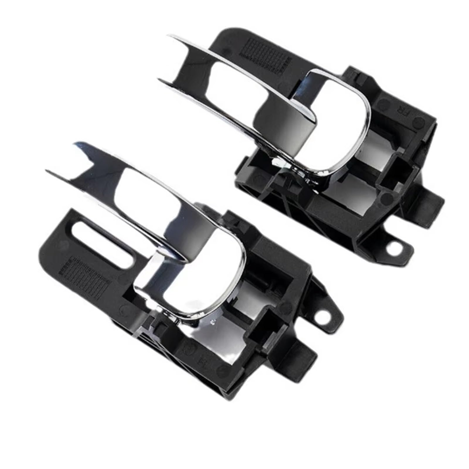 RYNVRNCOE Car Door Handle for Qashqai 2007-2013 80671-JD00E 80670-JD00E Left+Right Interior Door Knob Handles 80671JD00E 80670JD00E