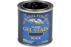 General Finishes Black Gel Stain: Transform Wood with Rich, Ebony Elegance