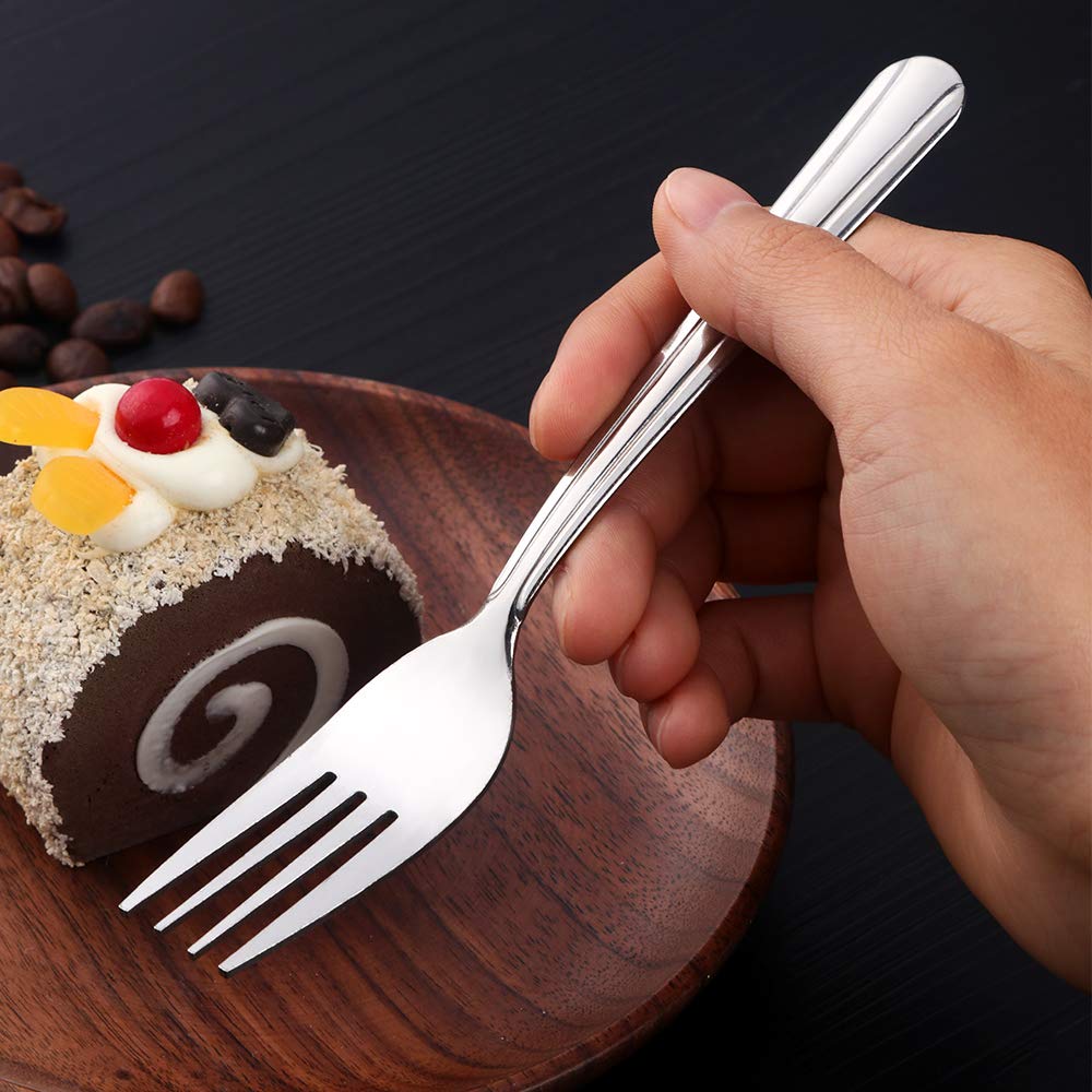 Fourchette à Dessert Fourchettes à Huitres 24 Fourchettes à Dessert En Acier Inoxydable - 12cm - Doré Et Argenté - Pour Gâteaux Et Fruits Accessoire Cuisine Fourchette Cocktail Acier Inoxydable Fourchette à Dessert Fourchettes à Huitres 24 Fourchettes à Dessert En Acier Inoxydable - 12cm - Doré Et Argenté - Pour Gâteaux Et Fruits Accessoire Cuisine Fourchette Cocktail Acier Inoxydable