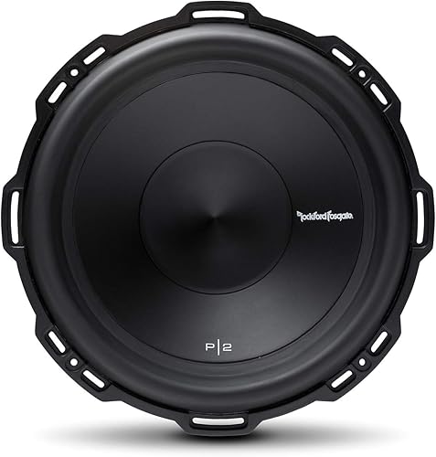 Miniatura 2 de Rockford Fosgate P2D4-12 Punch P2 DVC 4 ohmios 12 pulgadas 400 vatios RMS 800 vatios subwoofer pico