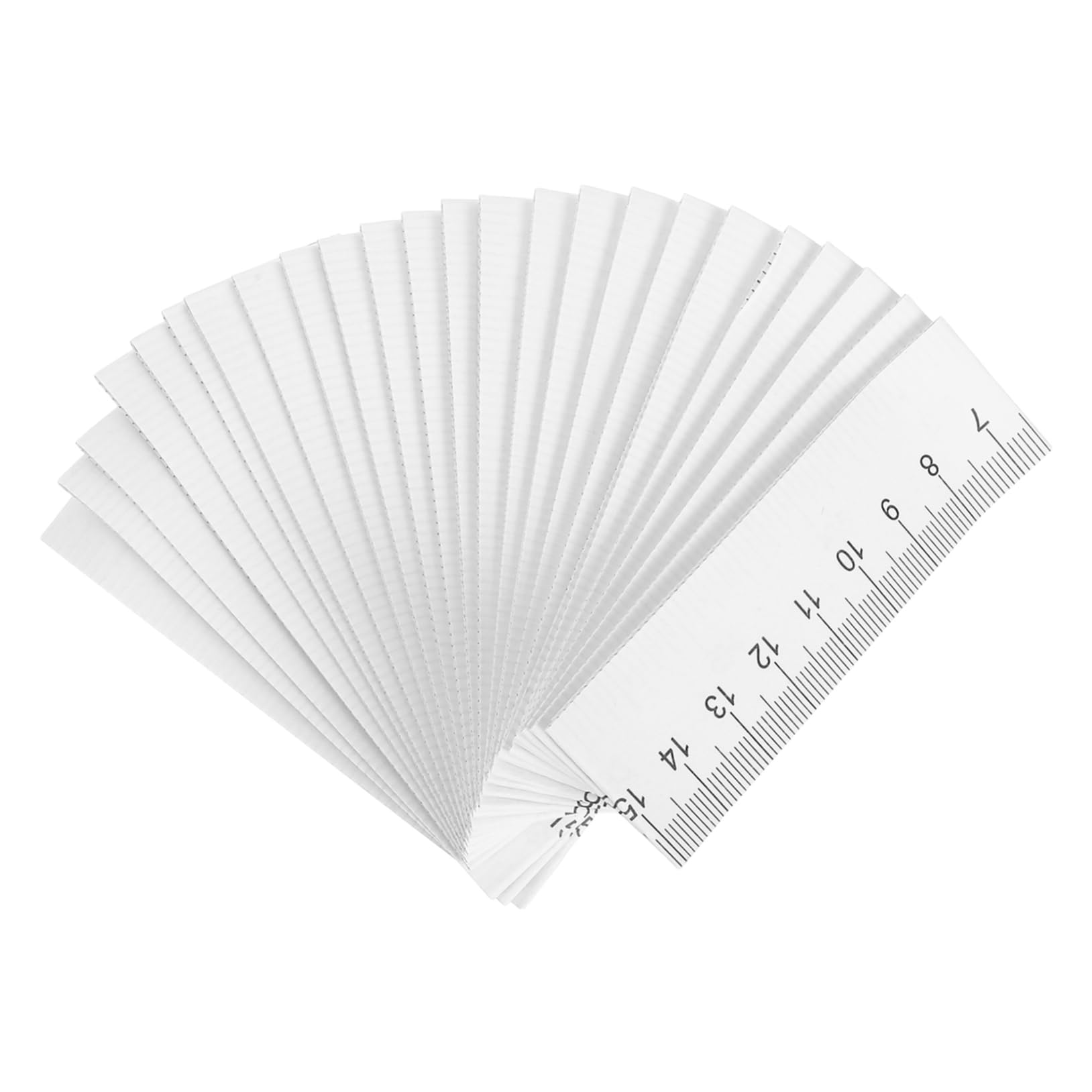 10 Set Metro A Nastro Di Carta Lungo 1 Metro Piccolo Metro A Nastro Retrattile Etichetta Nastro Biadesivo Resistente Righello Di Misurazione Per Uso Medico Più Forte È 100 Pezzi*10