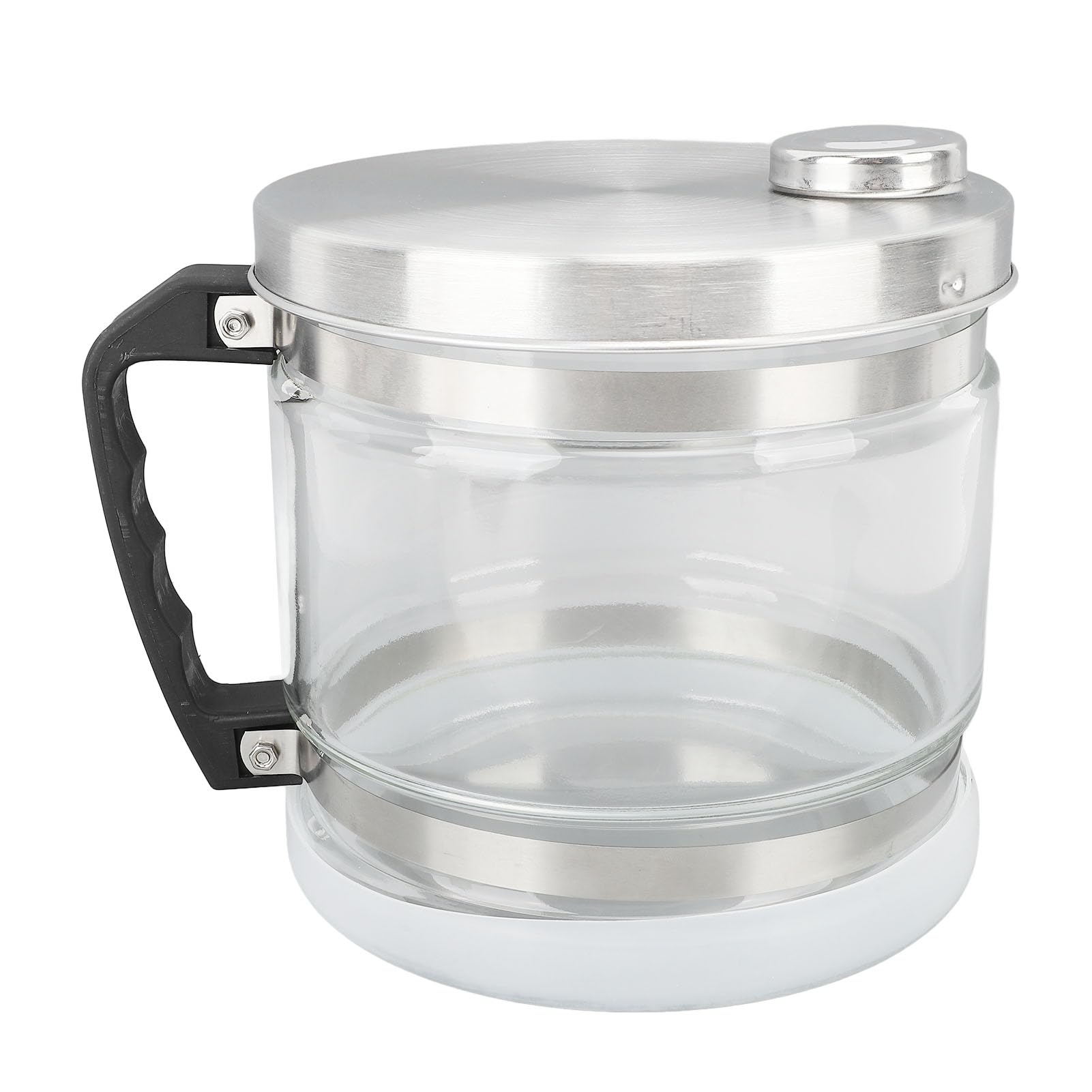 4L Wasserglas-Karaffe für Destilliergerät, Wasserdestillier-Glastopf, Destillier-Sammelflaschenglas für Wasserdestillierfilter auf der Arbeitsplatte