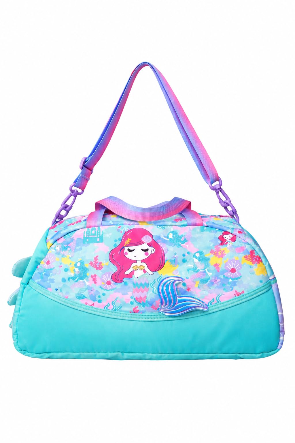yellow nest Kids Mermaid Duffle Bag – Cute, Spacious & Travel-Ready-picture-22