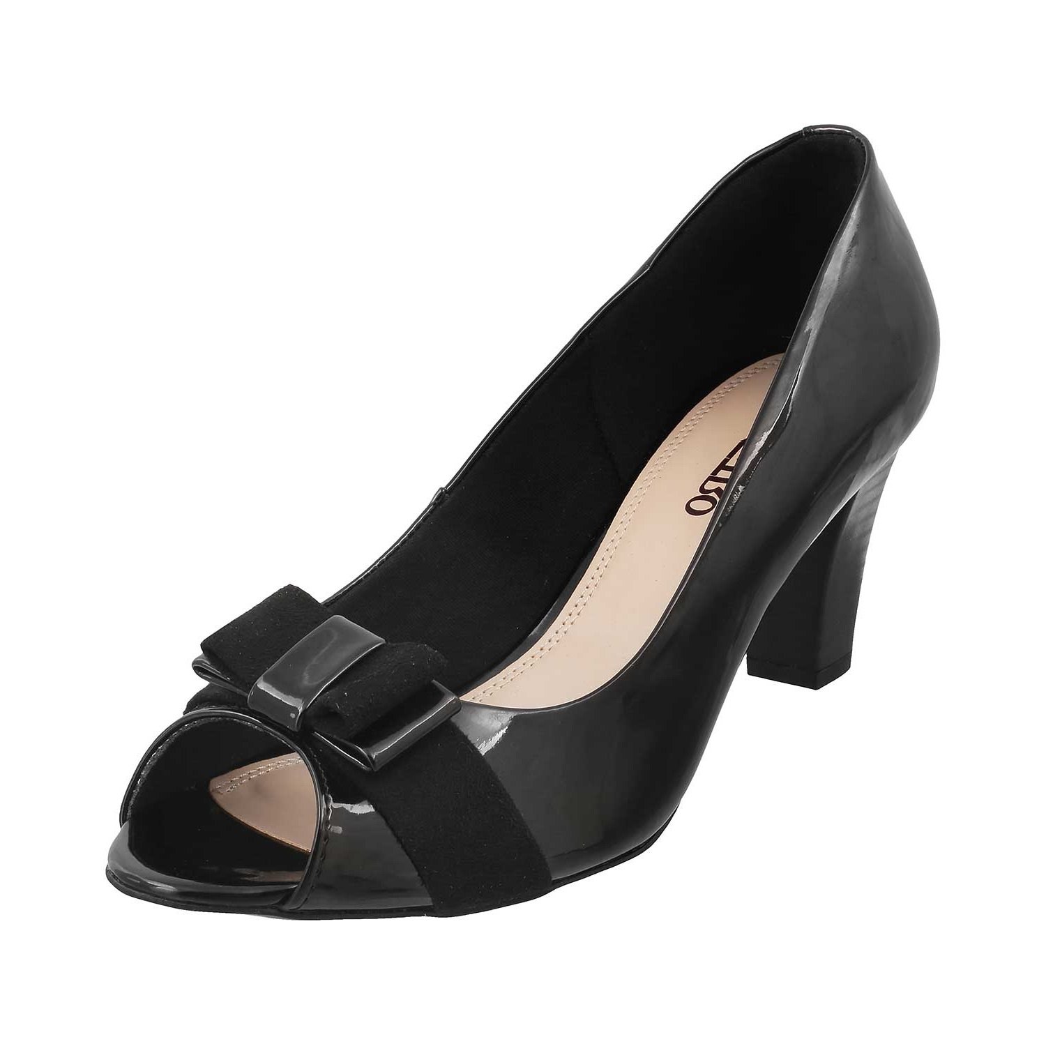 Metro Womens Synthetic Black Peep Toes (Size (6 UK (39 EU)) (B084TGSJPD) Amazon Price History, Amazon Price Tracker
