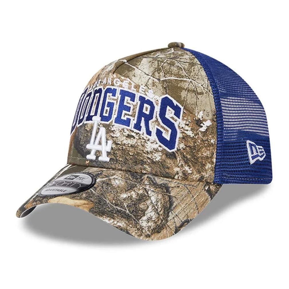 New Era MLB 9FORTY Realtree Trucker Cap Los Angeles Dodgers
