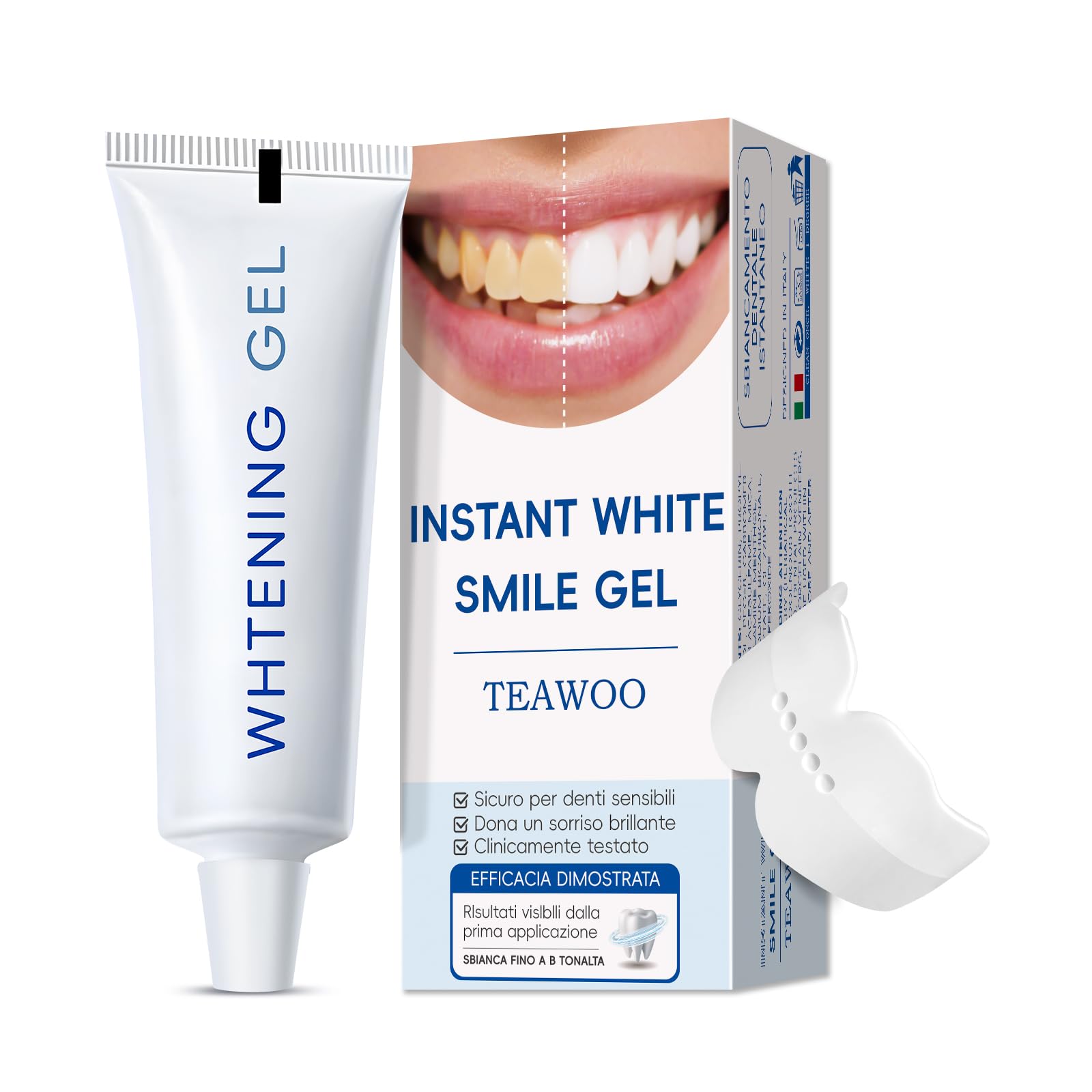 Teeth Whitening Gel –30ml, Dentist Developed WhitePlus Edition